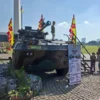 HUT Ke-65 Kostrad: Warga Antusias Mengintai Tank Leopard dan Rudal Mistral di Monas