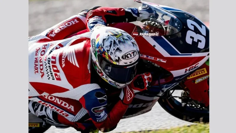 Kiandra Ramadhipa Berada di Posisi Apa dalam Klasemen FIM Moto3 Junior 2026?