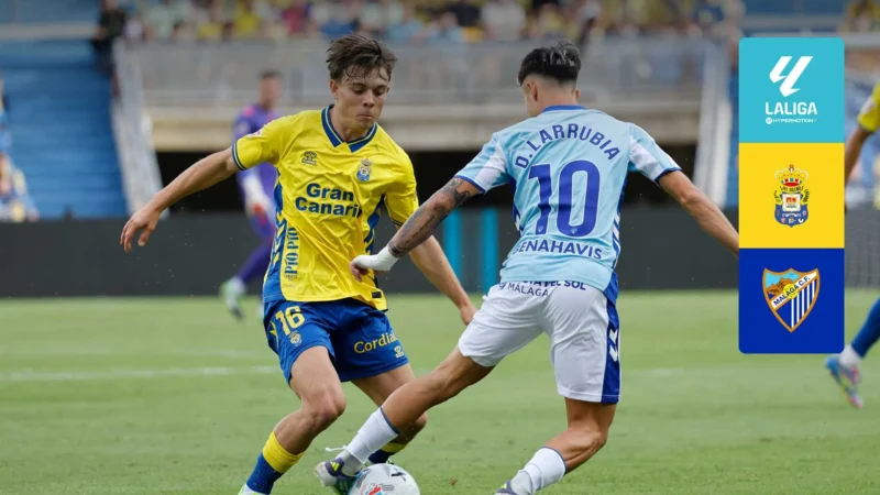 Málaga vs Las Palmas: Pemilihan Top 20 Gol Segunda di LaLiga