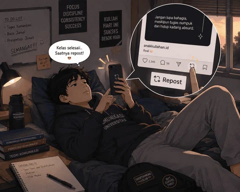 Mengapa Kita Suka Banget Menekan Tombol Repost?