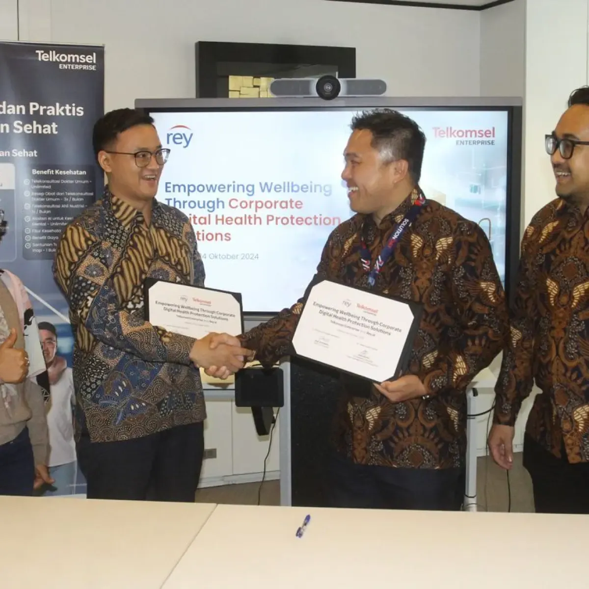 Telkomsel dan Rey Luncurkan Paket Data Kesehatan Digital untuk Masyarakat