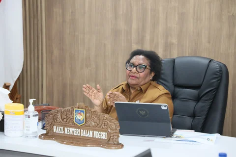 Wamendagri Ribka Dorong Pelibatan OAP untuk Sukseskan Sensus Ekonomi 2026